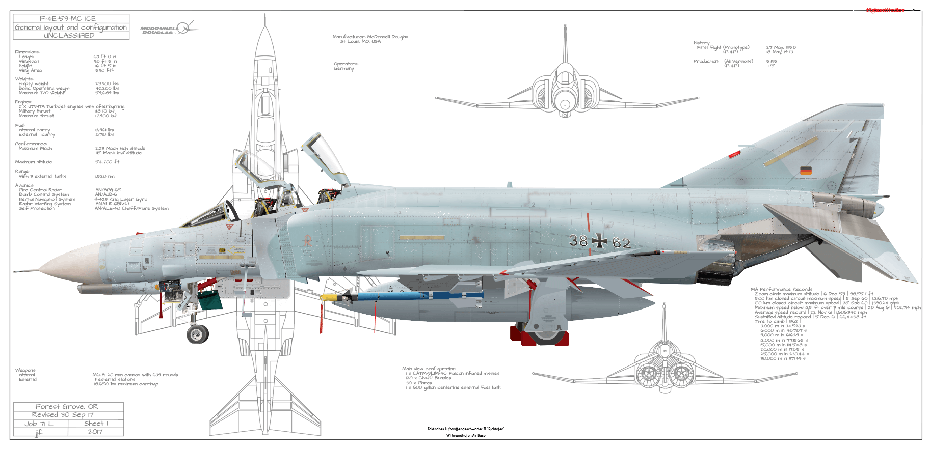 F-4F Phantom II, JG 71 F-4F Phantom II, JG 71